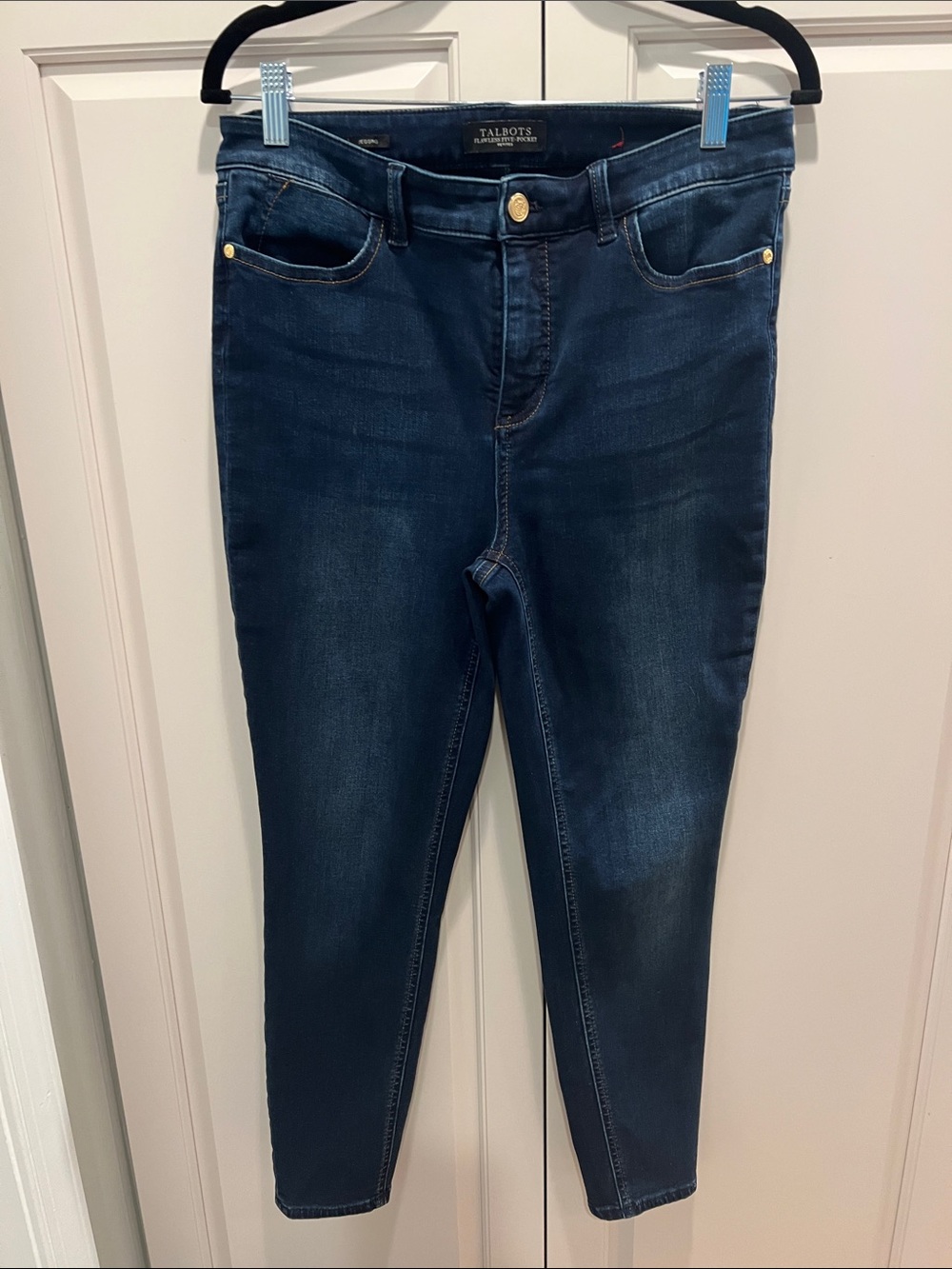 Talbots Women's Dark Wash Skinny Jeans